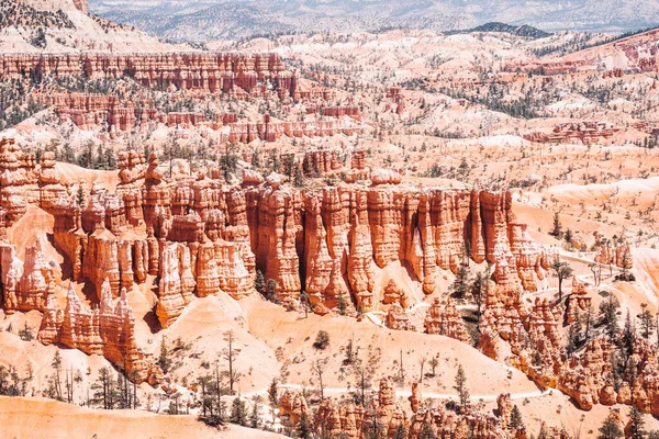 Hoodoos Dans Amphithéâtre Parc National Bryce Canyon Utah — Photo