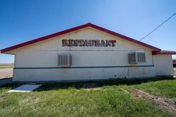 Conway Texas Május 2021 Elhagyott Conway Inn Egy Motel Egy — Stock Fotó