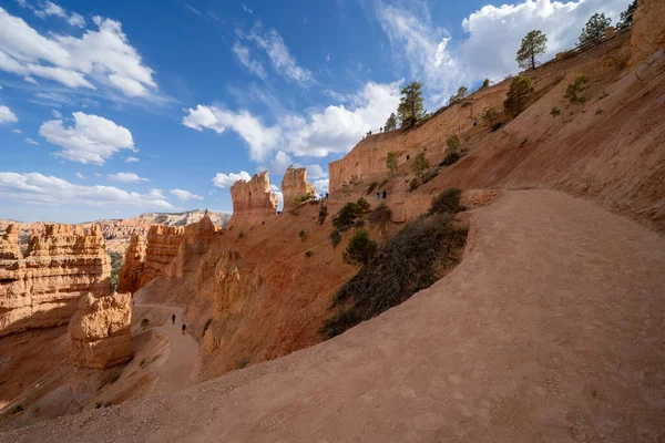 Scenery Queens Garden Navajo Loop Trail Bryce Canyon Natiional Park — Stock Photo, Image