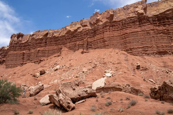 Red Rock Scenery Capitol Reef National Park — Stockfoto