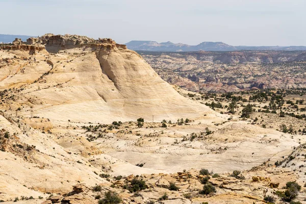 Grand Staircase Escalante Národní Památka Čele Skal Přehlédnout — Stock fotografie