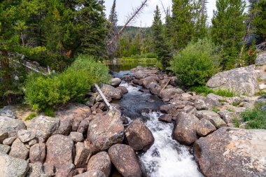 Küçük Popo Agie Nehri, Lander, Wyoming yakınlarında.