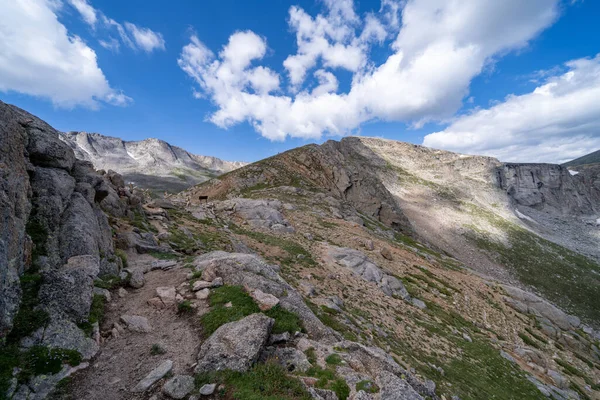 Chicago Lakes Overlook Trail Longo Evans Scenic Byway Colorado — Fotografia de Stock