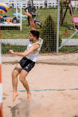 15-05-2021 Konstancin-Jeziorna. Polonya. Plaj voleybolu. Wawa Uyanışı.