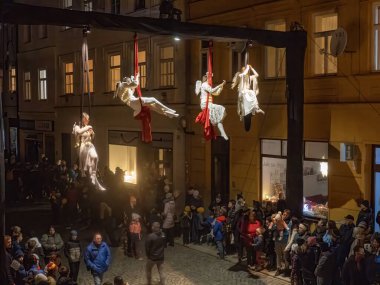 JIHLAVA CZECH Cumhuriyet 11. YIL. 2025, Geleneksel Saint Martin Geçit Töreni 22 Haziran. 20 Th, Jihlava, Çek Cumhuriyeti