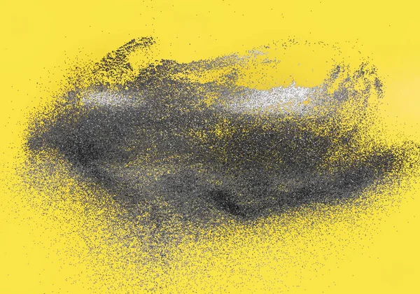 Abstract gray and yellow background. Bright background for your design. The 2021 trend. Telifsiz Stok Imajlar