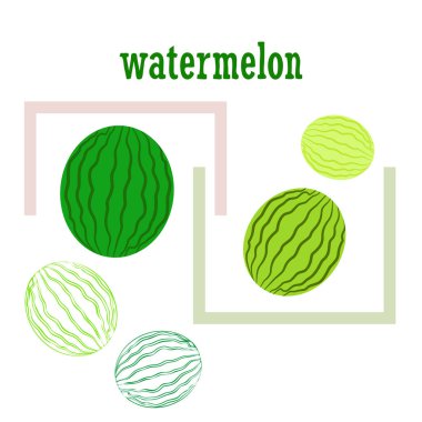 Karpuz. Banner sulu olgun karpuz dilimleri. Yaz zamanı..