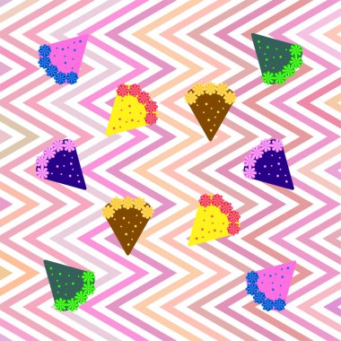 kek vektör resimleme arkaplanını dilimler