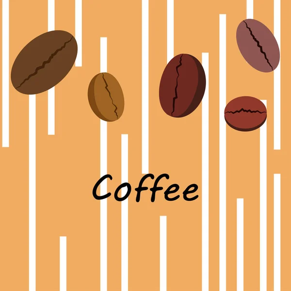 Koffieboon Koffiemolen Design Elementen Voor Een Café Vectorachtergrond — Stockfoto