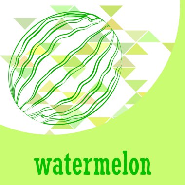 Karpuz. Banner sulu olgun karpuz dilimleri. Yaz zamanı..