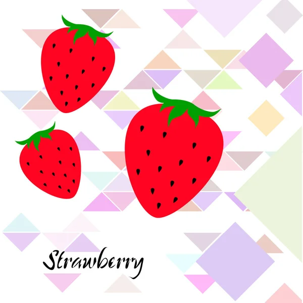 Jardín Fresa Fruta Fresas Icono Vector Color Plano Para Aplicaciones — Vector de stock