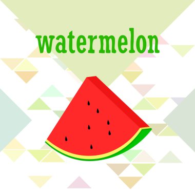 Karpuz. Banner sulu olgun karpuz dilimleri. Yaz zamanı..