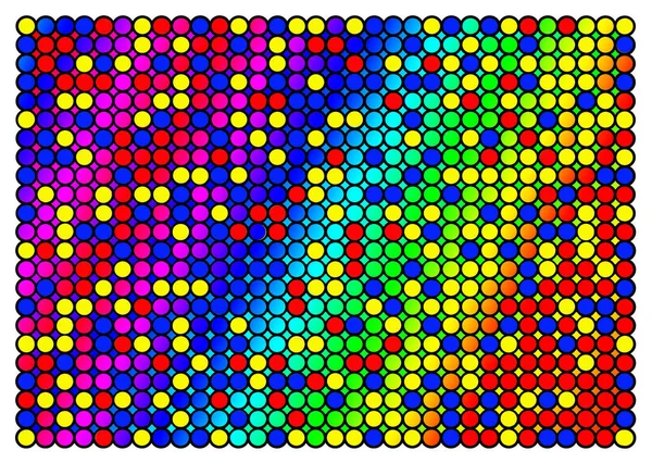 Oto Kolorowe Tło Które Wygląd Gry Wideo Trójwymiarowa Ilustracja — Zdjęcie stockowe
