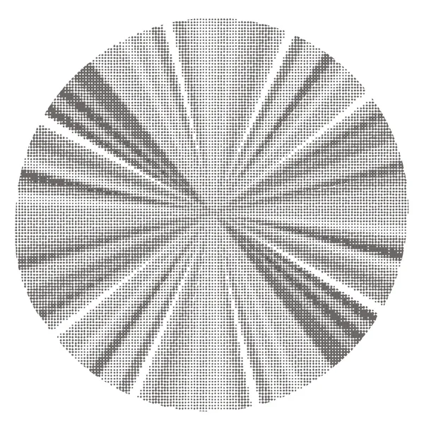 Schema mezzitoni. Punti su sfondo bianco . — Vettoriale Stock