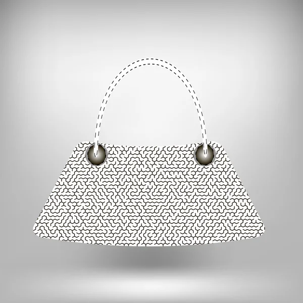 Nouveau sac à main moderne — Image vectorielle