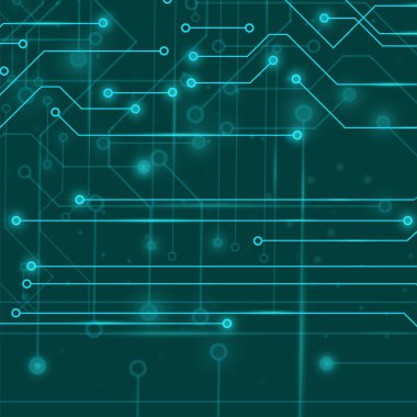 Modern bilgisayar teknolojik altyapı.