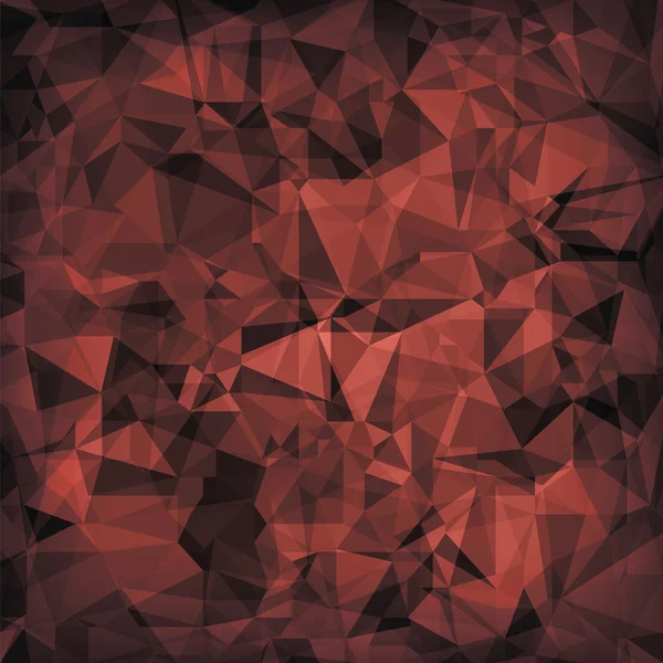 Fond polygonal rouge . — Image vectorielle