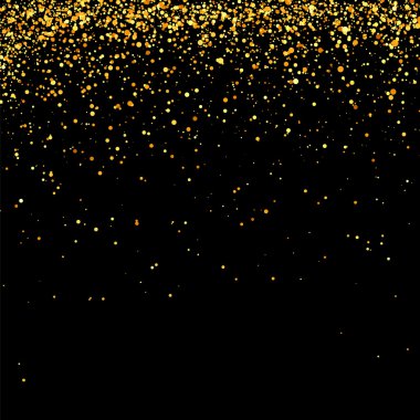 İzole sarı konfeti