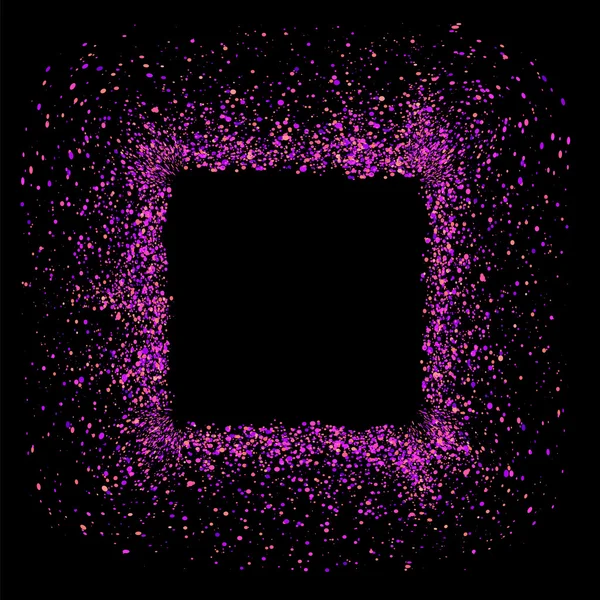 Vektor rosa quadratischer Rahmen — Stockvektor