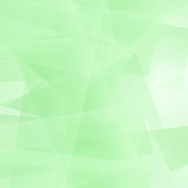Abstrakt grön polygonal bakgrund. — Stock vektor
