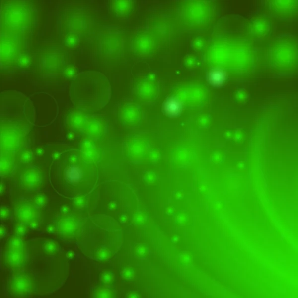 Fondo de onda verde claro abstracto — Vector de stock