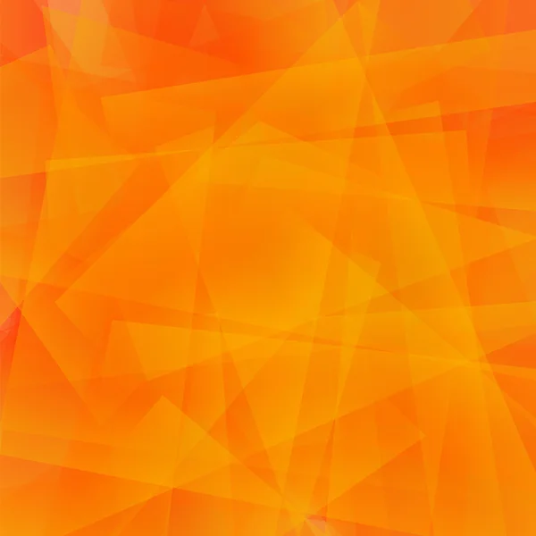 Fondo poligonal naranja abstracto — Archivo Imágenes Vectoriales