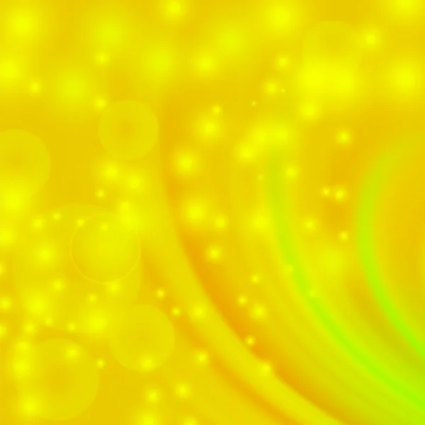 Astratto sfondo onda giallo chiaro — Vettoriale Stock