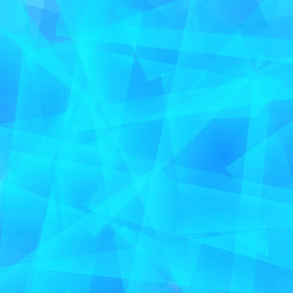 Abstrakter blauer polygonaler Hintergrund. — Stockvektor