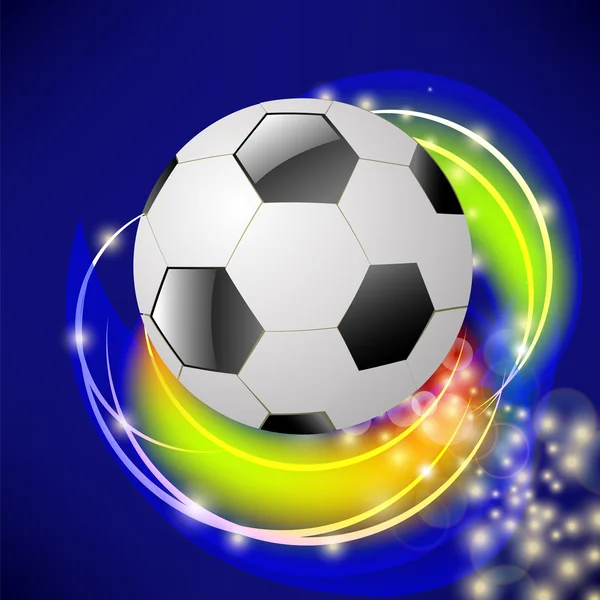 Sport voetbal pictogram — Stockvector
