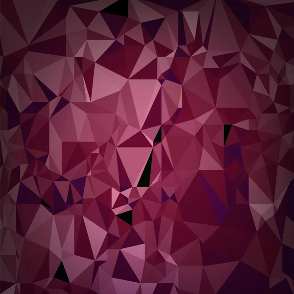 Modèle rouge triangulaire abstrait — Image vectorielle