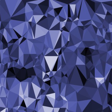 Dijital poligonal mavi arka plan