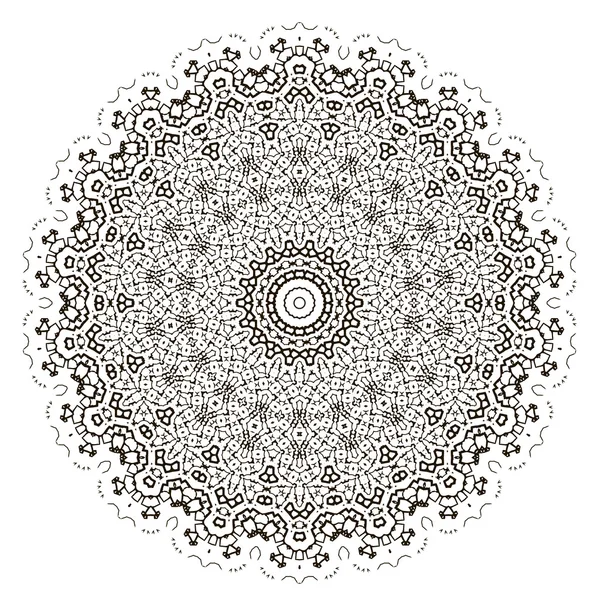 Round Geometric Ornament — Stock Photo, Image