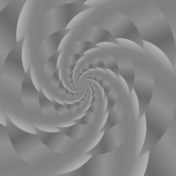 Fondo Espiral Gris. Patrón fractal — Archivo Imágenes Vectoriales