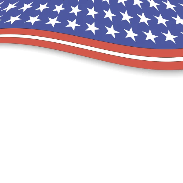 Amerikaanse vlag achtergrond. — Stockfoto