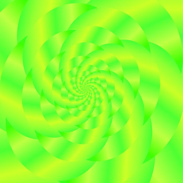 Spirala zielone tło. Szablon Fraktal — Zdjęcie stockowe