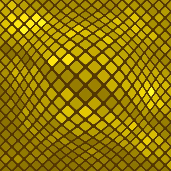 Yellow Square Pattern — Stock Vector