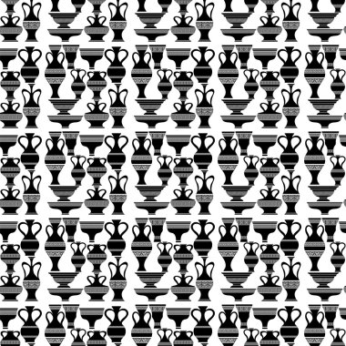 Farklı vazo. Amfora desen sorunsuz.