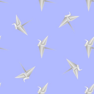 Kağıttan kuşlar. Barış sembolü.