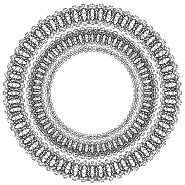 Daire geometrik süsleme