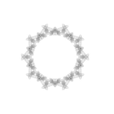 Retro yuvarlak çerçeve