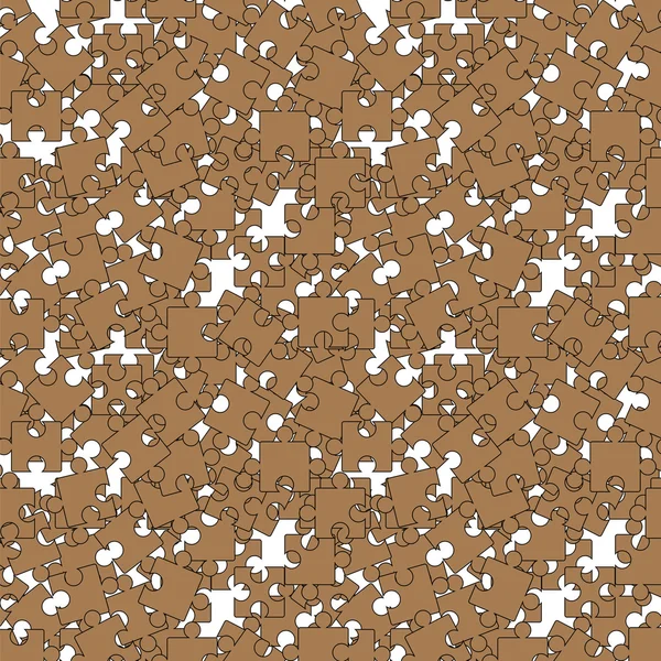 Fără sudură Jigsaw Model — Vector de stoc