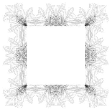 Vintage Retro kare çerçeve