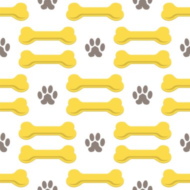 Sorunsuz Bones köpek desen için