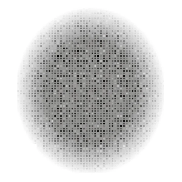 Abstrakte graue kreative Pixeltechnologie Hintergrund — Stockvektor