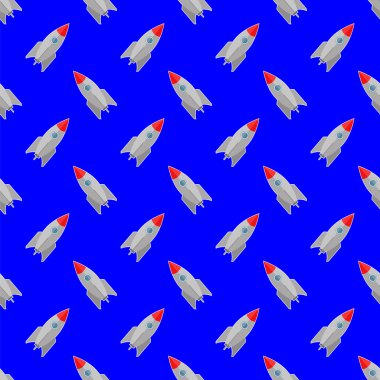 Uzay roketi Seamless Modeli