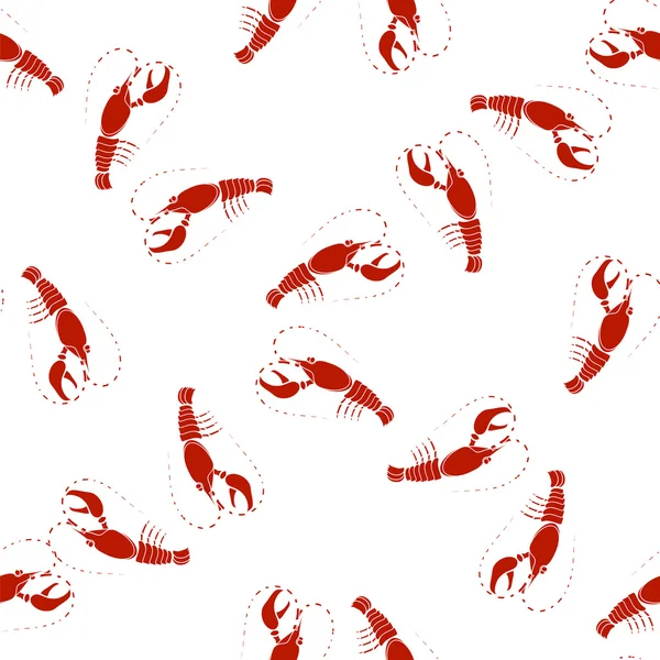 Gıda arka plan. Kırmızı Omar Seamless Modeli