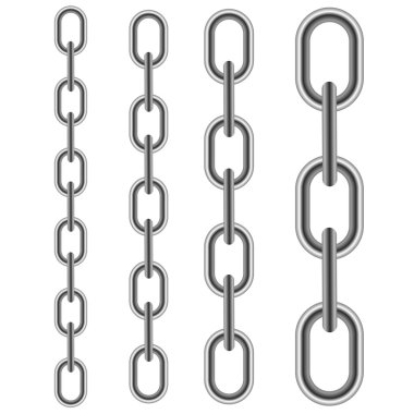 farklı metal zincir seti