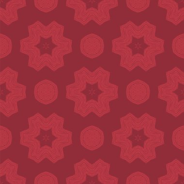 Yaratıcı süs Dikişsiz kırmızı desen