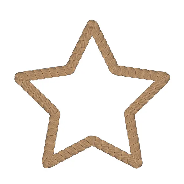 Corde créative ornementale Star Frame — Photo