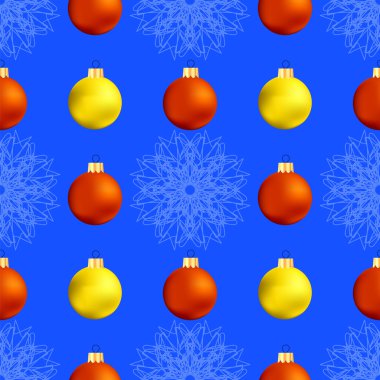 Noel dekorasyonu kusursuz desen